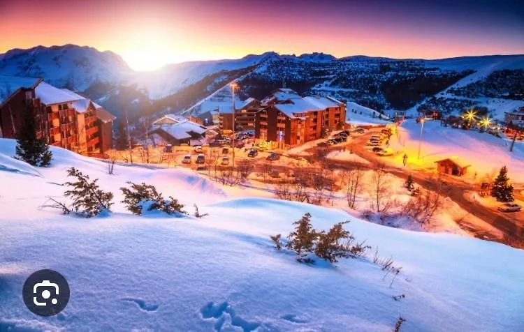 Apartmán Sunny Studio 25 M2 Mountain View Balcony In Alpe D Huez District Eclose Alpe d'Huez